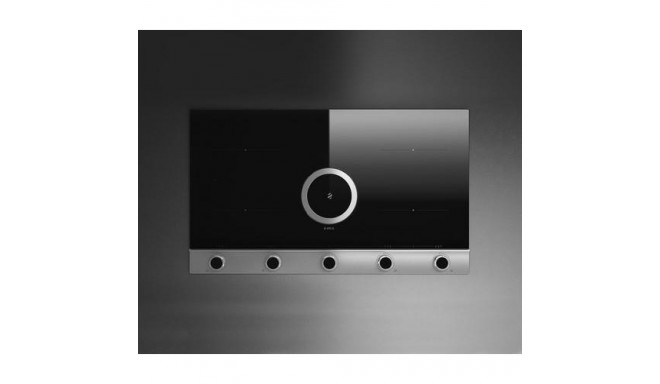 Elica NIKOLATESLA UNPLUGGED BLIX/A/90 Black, Stainless steel Built-in Zone induction hob 4 zone(s)