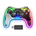 Mars Gaming MGP-24 Wireless Gamepad 2.4GPRO Neon RGB Dual Haptic Vibration Analog Joysticks Controll