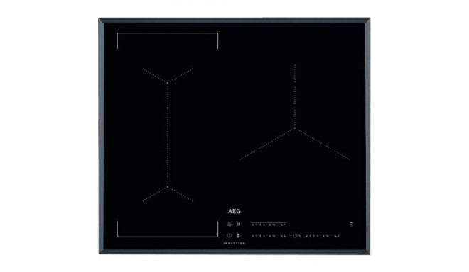 AEG IKE63441FB hob Black Built-in Zone induction hob 3 zone(s)