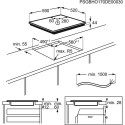 AEG IKE63441FB hob Black Built-in Zone induction hob 3 zone(s)