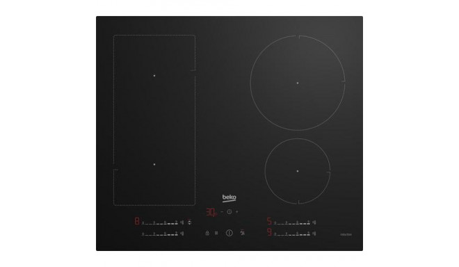 Beko HII 64700 UFT Black Countertop 60 cm Zone induction hob 4 zone(s)