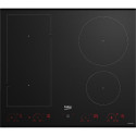 Beko HII64822UFT Black Built-in 60 cm Zone induction hob 4 zone(s)