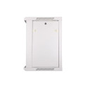 Extralink Rackmount cabinet 12U 600x600 Gray wall mounted