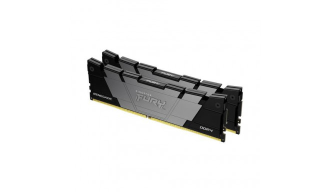 Kingston Technology FURY 16GB 3200MT/s DDR4 CL16 DIMM (Kit of 2) Renegade Black