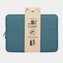 Rivacase Suzuka 7705 39.6 cm (15.6&quot;) Sleeve case Aqua colour