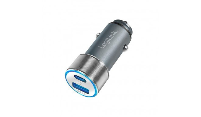 LogiLink PA0252 mobile device charger Universal Grey Cigar lighter Fast charging Auto