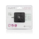 Ewent EW1052 smart card reader USB USB 2.0 Black