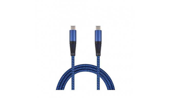 2GO 797194 USB cable 1 m USB 3.2 Gen 1 (3.1 Gen 1) USB C Blue