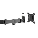 Equip 17&quot;-32&quot; Articulating Dual Monitor Desk Mount Bracket