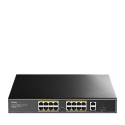 Cudy FS1018PS1 network switch Fast Ethernet (10/100) Power over Ethernet (PoE) Grey