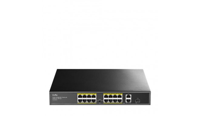 Cudy FS1018PS1 network switch Fast Ethernet (10/100) Power over Ethernet (PoE) Grey