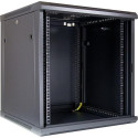 Inter-Tech SMA-6612 12U Wall mounted rack Black