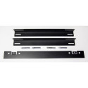 Inter-Tech SMA-6612 12U Wall mounted rack Black