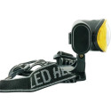 Schwaiger WLED 40 Black, Yellow Headband flashlight COB LED