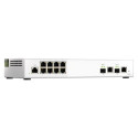 QNAP QSW-M2108-2C network switch Managed L2 2.5G Ethernet (100/1000/2500) Grey, White