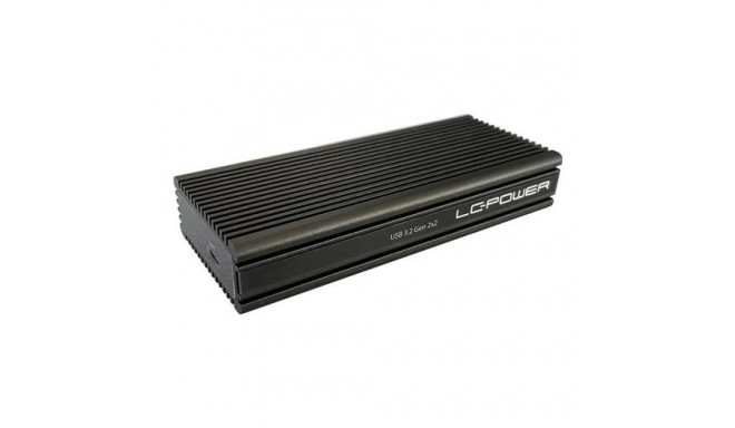 LC-Power LC-M2-C-NVME-2X2 storage drive enclosure SSD enclosure Black M.2