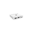 LevelOne HVE-9007 AV extender AV transmitter &amp; receiver White