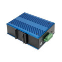 Digitus 8 port Fast Ethernet network PoE switch, industrial, unmanaged, 1 SFP uplink