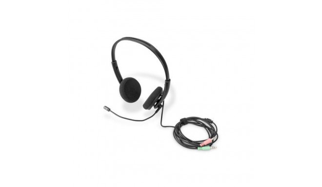 Digitus On Ear Office Headset with Noise Reduction, 3.5 mm Stereo