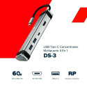 Canyon DS-3 USB 3.2 Gen 1 (3.1 Gen 1) Type-C Grey