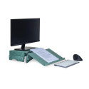 BakkerElkhuizen Q-riser 110 Circular 76.2 cm (30&quot;) Green Desk