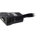 Inter-Tech KVM-LS-21DA DVI KVM switch Black