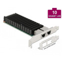 DeLOCK PCI Express x8 Card 2 x RJ45 10 Gigabit LAN X540