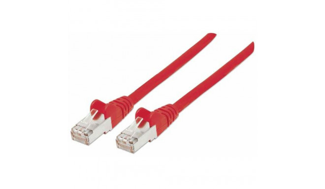 Intellinet Network Patch Cable, Cat7 Cable/Cat6A Plugs, 10m, Red, Copper, S/FTP, LSOH / LSZH, PVC, R