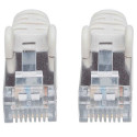 Intellinet Network Patch Cable, Cat7 Cable/Cat6A Plugs, 20m, Grey, Copper, S/FTP, LSOH / LSZH, PVC, 