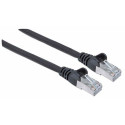 Intellinet Network Patch Cable, Cat7 Cable/Cat6A Plugs, 7.5m, Black, Copper, S/FTP, LSOH / LSZH, PVC