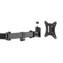 Equip 17&quot;-32&quot; Articulating Quad Monitor Desk Mount Bracket