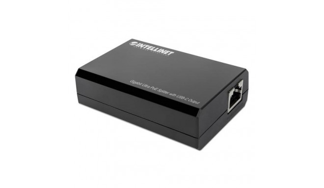 Intellinet PoE Splitter with USB-C Output, PoE++ / 4PPoE, Gigabit Ultra, IEEE 802.3bt, RJ45 In and O