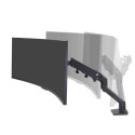 Ergotron HX Series 45-647-224 monitor mount / stand 124.5 cm (49&quot;) Black Desk