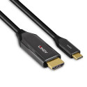 Lindy 2m USB Type C to HDMI 8K60 Adapter Cable