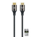 Manhattan HDMI Cable with Ethernet, 8K@60Hz (Ultra High Speed), 3m (Braided), Male to Male, Black, 4