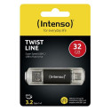 Intenso 3539480 USB flash drive 32 GB USB Type-A / USB Type-C 3.2 Gen 1 (3.1 Gen 1) Anthracite