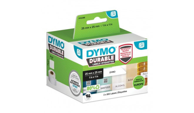 DYMO Durable White Self-adhesive printer label