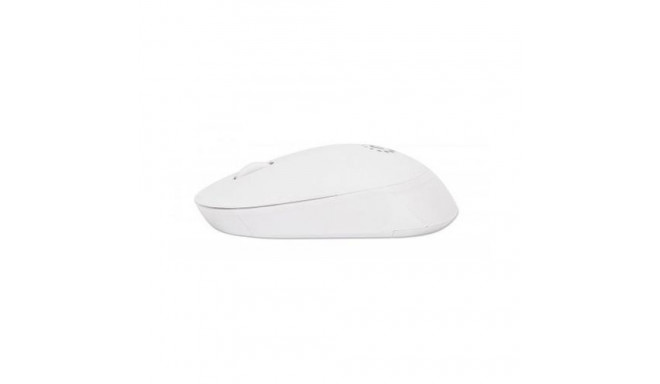 Manhattan Performance III Wireless Mouse, White, 1000dpi, 2.4Ghz (up to 10m), USB, Optical, Ambidext