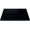 Whirlpool WS Q4860 NE Black Built-in 60 cm Zone induction hob 4 zone(s)