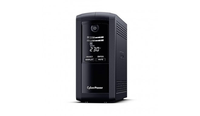 CyberPower VP1000EILCD uninterruptible power supply (UPS) Line-Interactive 1 kVA 550 W 6 AC outlet(s