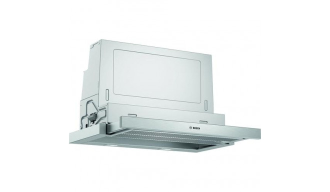 Bosch Serie 4 DFS067A51 cooker hood Semi built-in (pull out) Metallic, Silver 727.7 m³/h