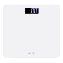 Adler AD 8157W personal scale Square White Electronic personal scale