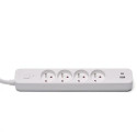 Savio USB-A and USB-C power strip, 1.5 m, LZ-11