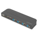 Digitus KVM Switch, 4-Port, 4K60Hz, 4 x DP in, 1 x DP/HDMI out