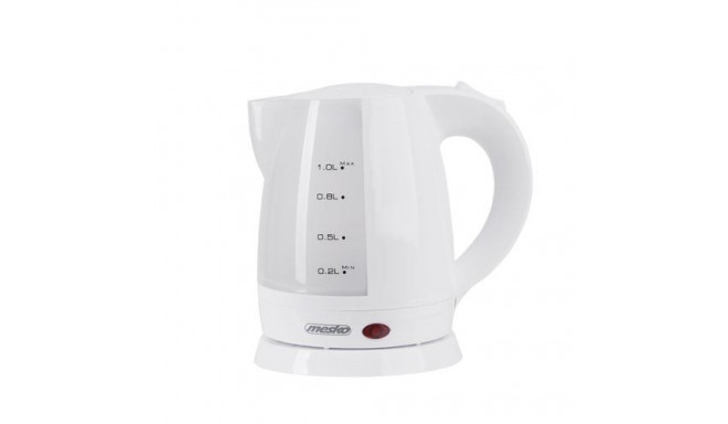 Mesko Home MS 1276 electric kettle 1 L 1600 W White