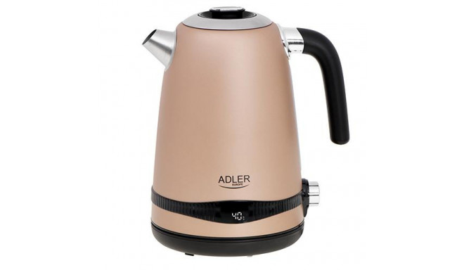 Adler AD 1295 electric kettle 1.7 L 2200 W Gold