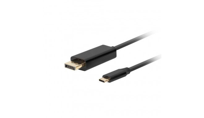 Lanberg CA-CMDP-10CU-0030-BK video cable adapter 3 m USB Type-C DisplayPort Black