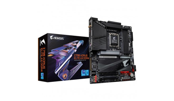 GIGABYTE Z790 AORUS ELITE AX DDR4 Motherboard - Supports Intel Core 13th Gen CPUs, 16*+1+2 Phases Di