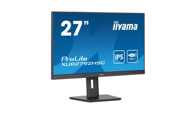 iiyama ProLite XUB2792HSC-B5 LED display 68.6 cm (27&quot;) 1920 x 1080 pixels Full HD Black