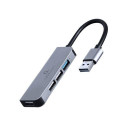 Gembird UHB-U3P1U2P3-01 notebook dock/port replicator Wired USB 3.2 Gen 1 (3.1 Gen 1) Type-C Silver